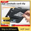 XJBN1 Car Sticker 2025 Hot For For BMW Car Sunshade Card Package Holder Sunglasses Ticket Card Clip Accessory X1 X3 X5 E39 E46 E90