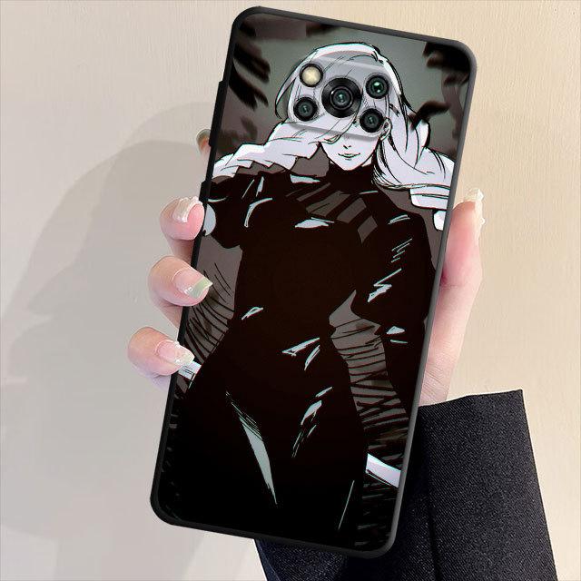 Tpu miękki zderzak etui na telefon do Samsung Galaxy S21 S20 S22 S23 uwaga 20 Ultra 10 Plus 8 9 S21 S20 Fe Jujutsu Kaisen Anime okładka