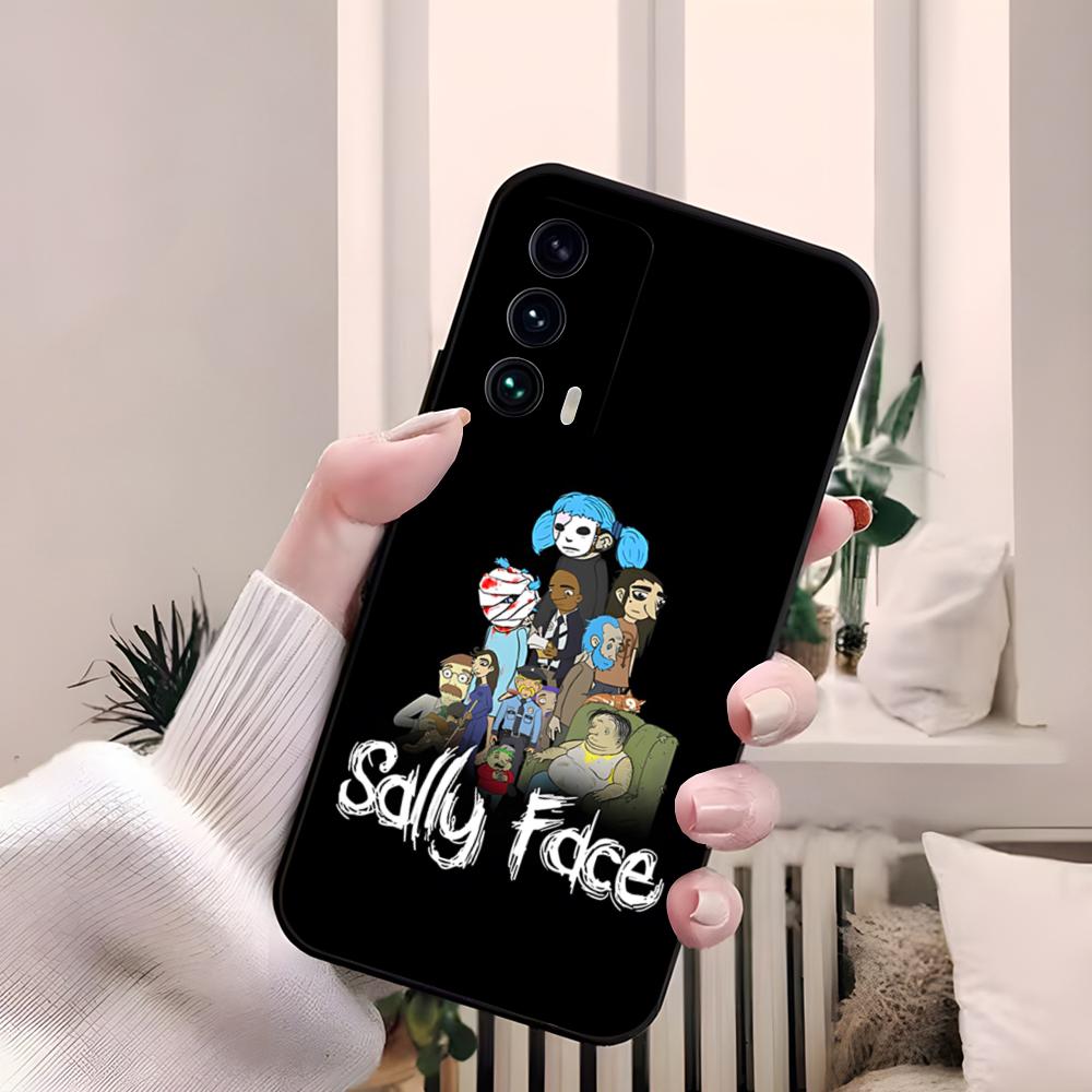 

Игровой чехол для телефона S-Sally Face Horror для Samsung S26 S25 Edge S24 S23 S22 S21 Ultra Plus Fe A55 56 15 4G 5G Galaxy Силиконовая крышка Galaxy S26 Ultra