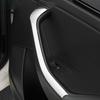 Molding Door Window Glass Inner Panel For Skoda Kodiaq 2017 2018     Armrest Lift Switch Button Trim Frame 4pcs