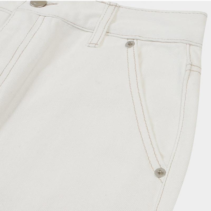 Kangol Women S Denim Skirt Ecru 9034