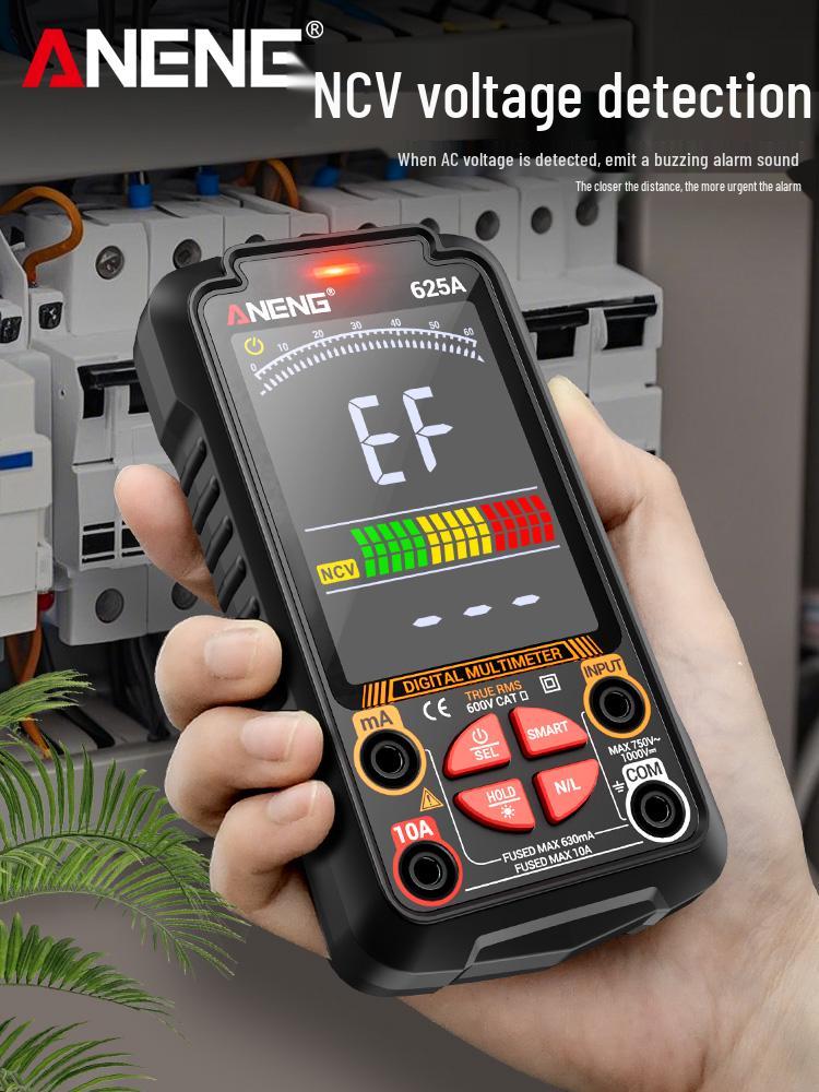 Rechargeable High-Precision Smart Digital Multimeter - Multifunctional, Fully Automatic, Anti-Burnout Electrician Tool.
