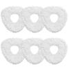 HOME TIMES 6 Pcs Mop Pad Replacement for Narwal Freo Versatile Self Mop Clean Robot Reusable Microfiber Soft Mop Pad