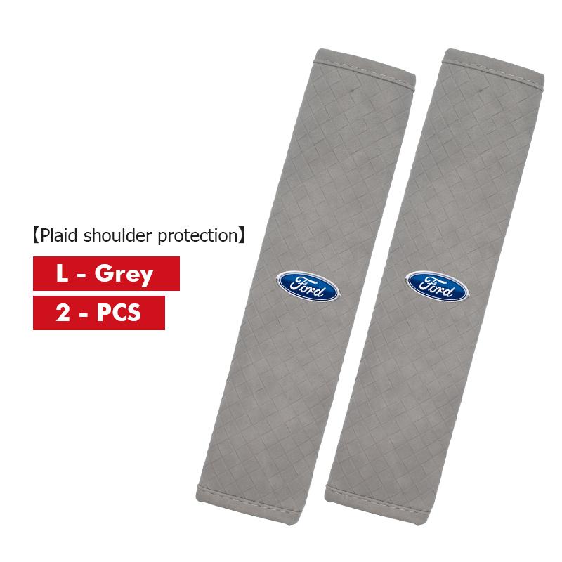 Car Seat Belt Cover Comfortable Auto Seatbelt Shoulder Protector For Ford Fiesta Ranger Mondeo Escape Ecosport Fusion Explorer