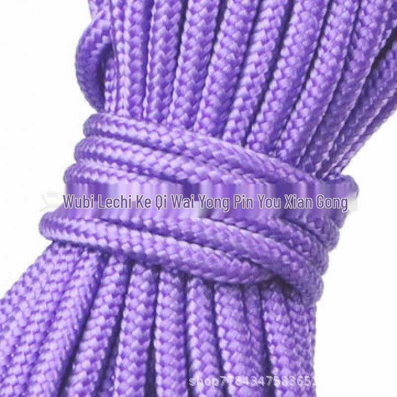 2mm Paracord Bracelet Weaving Thread - 10m Thin Round Rope for DIY Jewelry Accessories