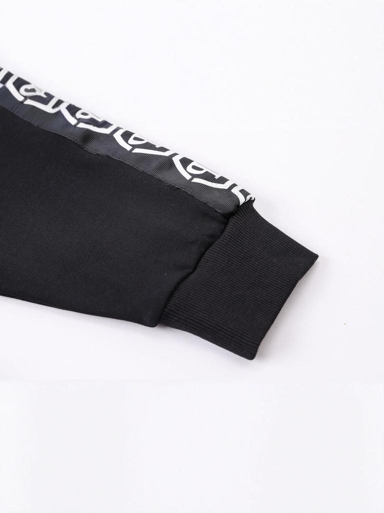 Trendy Philip Plein Men's Hoodie: Autumn/Winter Collection, European & American Street Style, Rhinestone Round Neck, Casual Fashion.