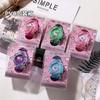 Kids' Quartz Watch Lightweight Simple Design Pink Unisex Fashionable Wristwatch