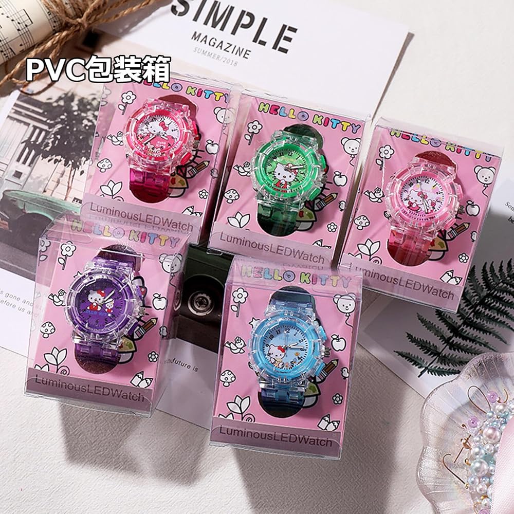 Kids' Quartz Watch Lightweight Simple Design Pink Unisex Fashionable Wristwatch