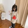 Adorable Mini Shell Bag For Kids Stylish Korean Design With Soft Pu Leather Material