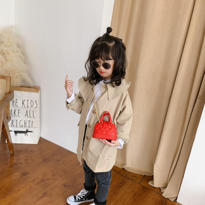 Adorable Mini Shell Bag For Kids Stylish Korean Design With Soft Pu Leather Material