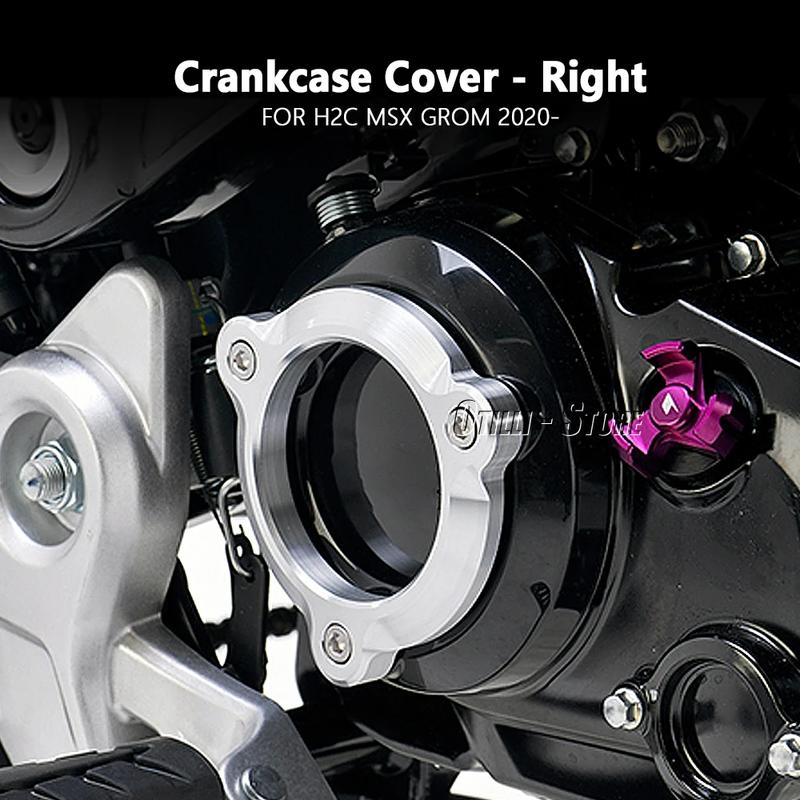 New Motorcycle Left Right Side Crank Case Cover Engine Stator protection For Honda H2C MSX GROM 2020 2021 2022 H2C Msx Grom