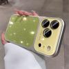 Bling Glitter Hoesje voor Apple iPhone 17 16 15 14 13 Pro Max Mat Schokbestendig Kristal Grote Camera Bescherming Zachte Bumperhoes