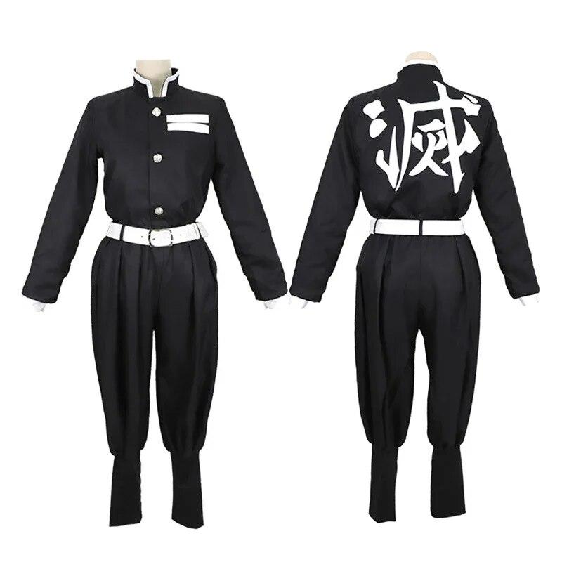 Anime Dämon Slayer Kimetsu Keine Yaiba Tomioka Giyuu Cosplay Kostüm Männer Kimono Uniform Halloween Karneval Party Kostüme