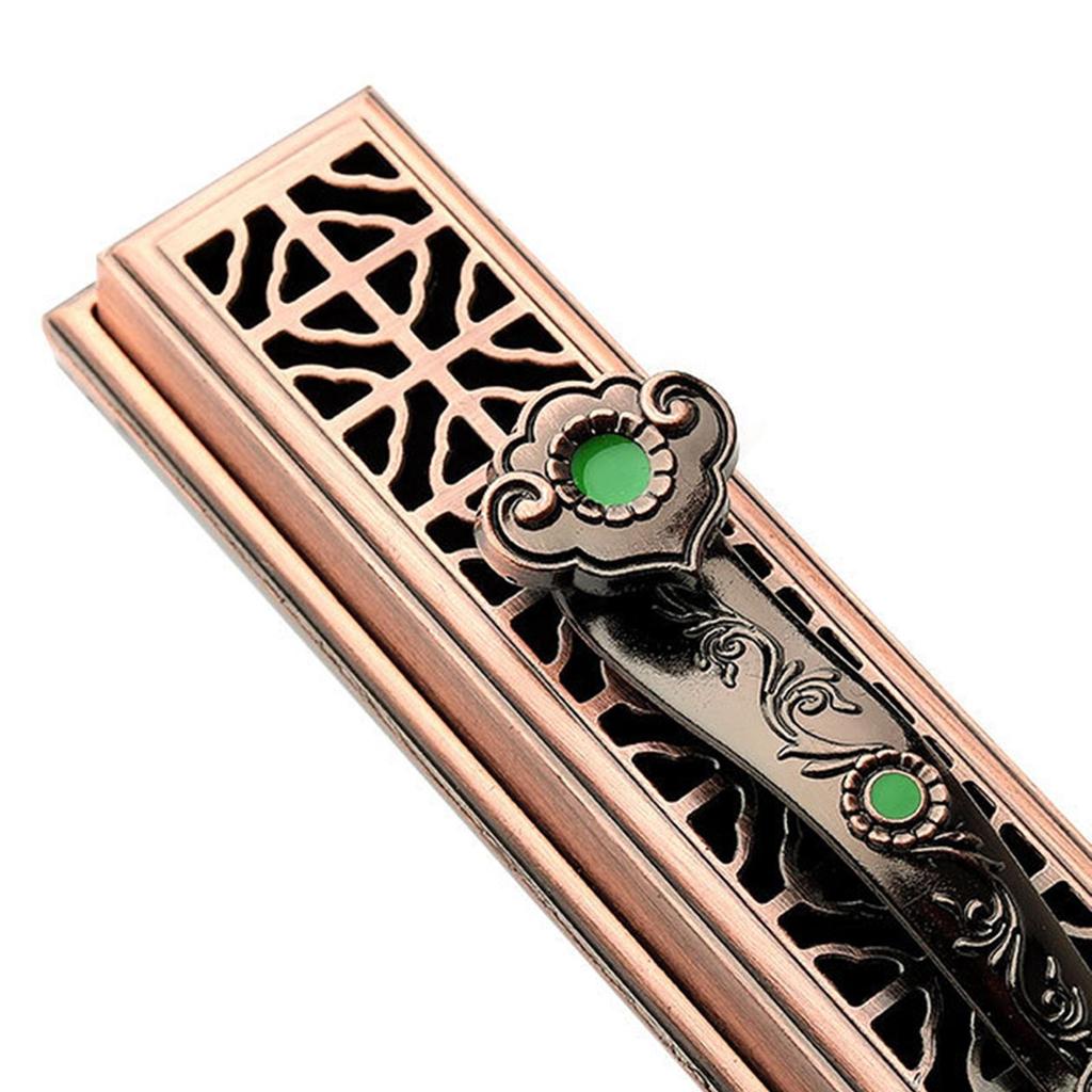 Incense Cone Burner Holder Decorative Storage Box Crafts Figurine Desktop