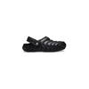 Crocs Unisex Klapki ze Skóry Syntetycznej Czarne, Codzienny Komfort, Antypoślizgowe Lekkie