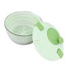 Salad Spinner Plastic Time Saving Fast Mixing Washable Rotatable Veggie Washer for Kitchen