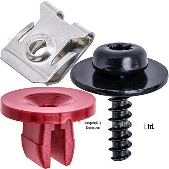 Placă de protecție motor auto T30 șurub, șurub, piuliță pentru Ford Lincoln MKC