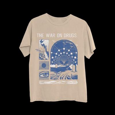 The War On Drugs Band Reprinted Cotton  Beige Full Size S-5XL BT1425 Unisex T-Shirt
