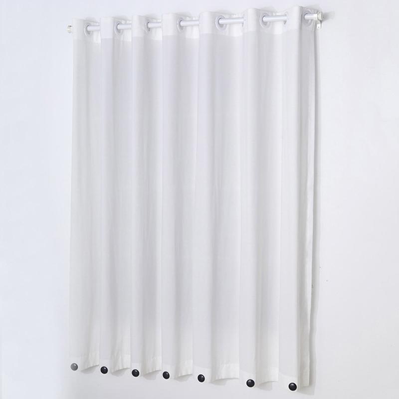 1/6/10Pcs Magnetic Shower Curtain Weights Silicone Covered Rustproof Shower Curtain Liner Weights Heavy Duty Curtain Weights