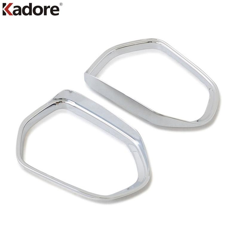 For Toyota Camry 70 2018- 2024 2025 Carbon Fiber Rearview Mirror Eyebrow Sun Visor Rain Shield Cover Trim Car Accessories