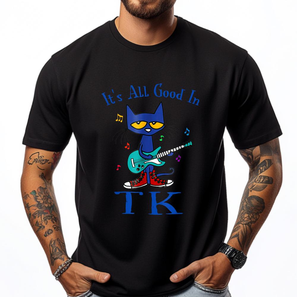 Its All Good In Tk Cat Transitional Kindergarten Teacher Kid XS Graphic T Shirts Designer Clothes Men S разноцветный