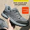 Labor Insurance Shoes for Men, Breathable Lightweight Insulated Shoes, Electricians with Anti-smash, Anti-puncture Wear-resistant Anti-odor Work Shoes
