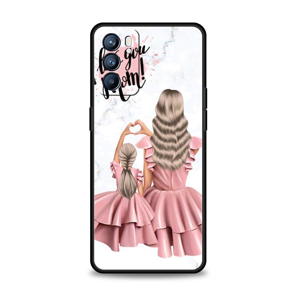 Phone Case For Oppo Reno13 Reno12 Reno11 F Reno10 Pro A54 A53 A95 A76 A74 A57 A98 A80 A79 5G A78 4G Cover Fashion Super Mom Dad