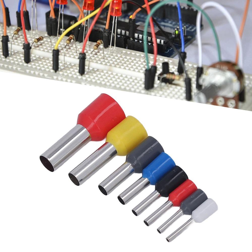 1200 Pcs 0.5mm-10mm Wire Ferrule Terminal Kit 22 AWG To 8 AWG Ferrule Crimping Kit DIY Projects