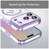 For iPhone 17 Pro Phone Case, Magnetic Shockproof Transparent Cover for iPhone 17 Pro