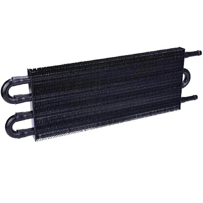 

2 Row 4 Row 8 Row 10 Row Universal Aluminum Remote Transmission Oil Cooler Auto-Manual Radiator Converter Kit TOC-1001 4 Row Black-Z