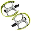 Wellgo Old school BMX MTB Bear Trap Bicycle WE2969 XC-II 9/16" Pedals, Green,