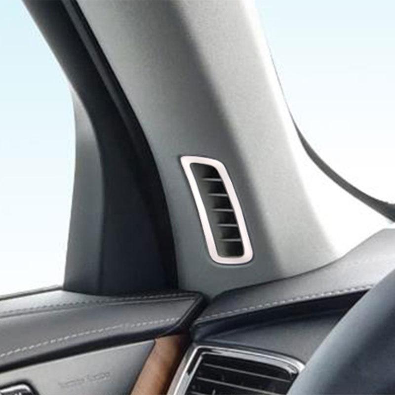 Car styling for volvo xc90 v90 A-pillar air outlet decorative frame car stickers parts car Accessories