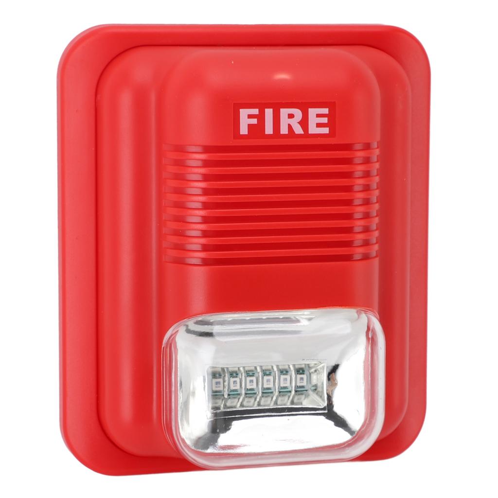 Super Loud Sound   Warning Siren with LED Light,  12 24V   Alarm for Residential Buildings, Shopping Malls, Hotels, Swimming Pools