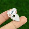 Gift For Her Natural Labradorite Statement Flower Adjustable Ring 925 Silver