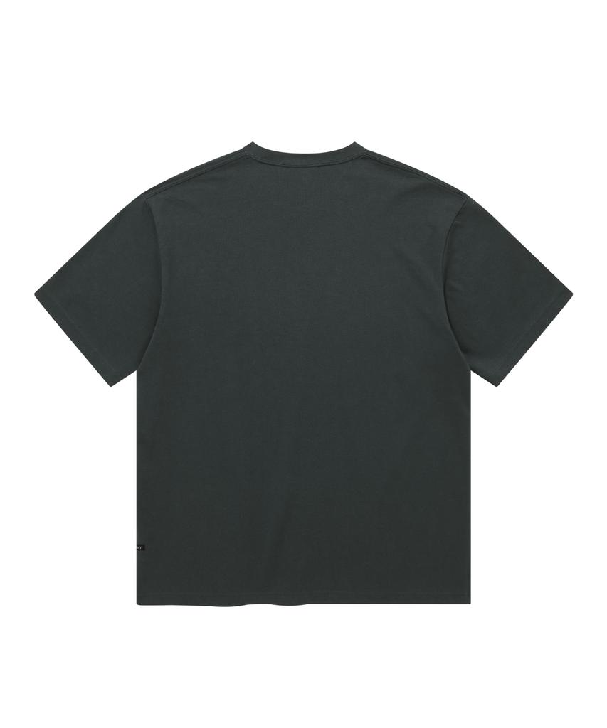 COVERNAT Cool Cotton C Logo T-Shirt Charcoal