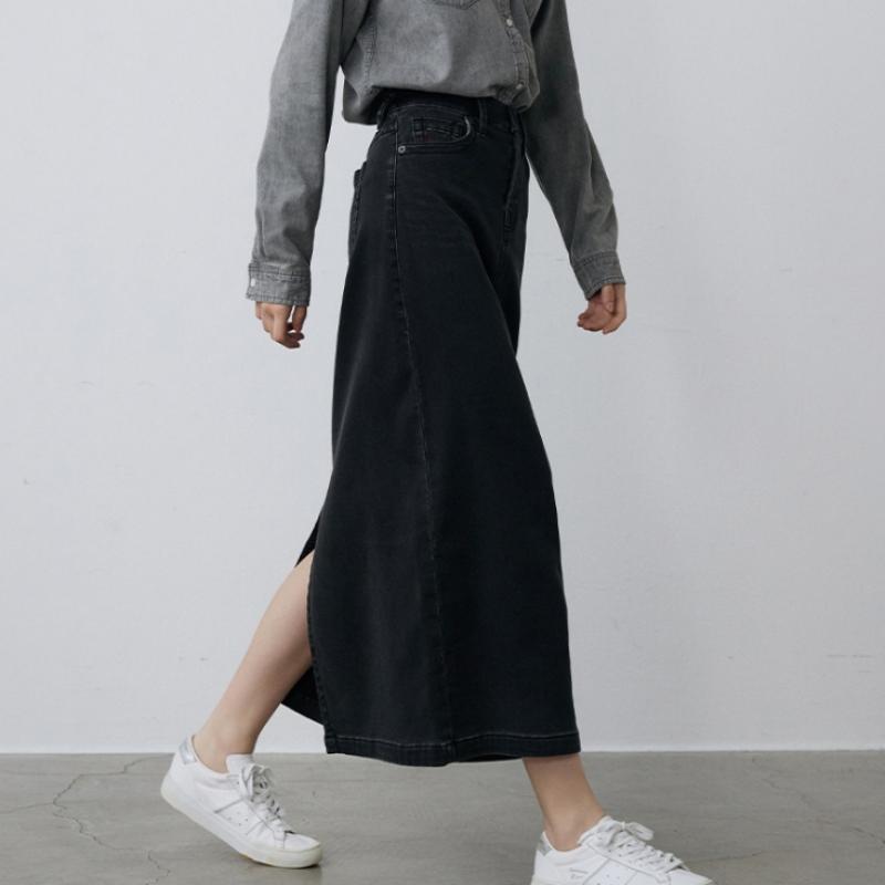 True Religion Women Active Denim Skirt 25fw