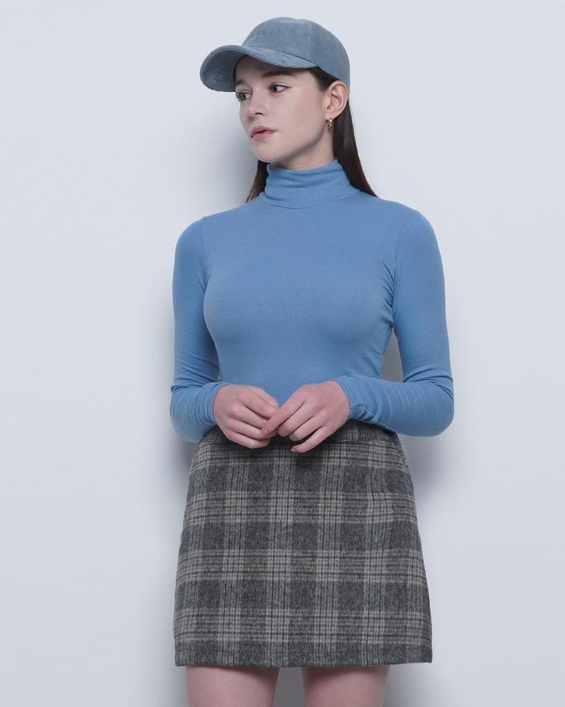THE-ABON W25 Fleece Polar Tee Blue