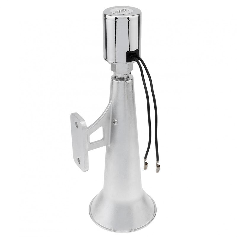180dB Super Loud Zinc Alloy 12 / 24V Single Tube Air Horn for Trucks Buses Boat Trains Etc, Wear-resistant Whistle Horn