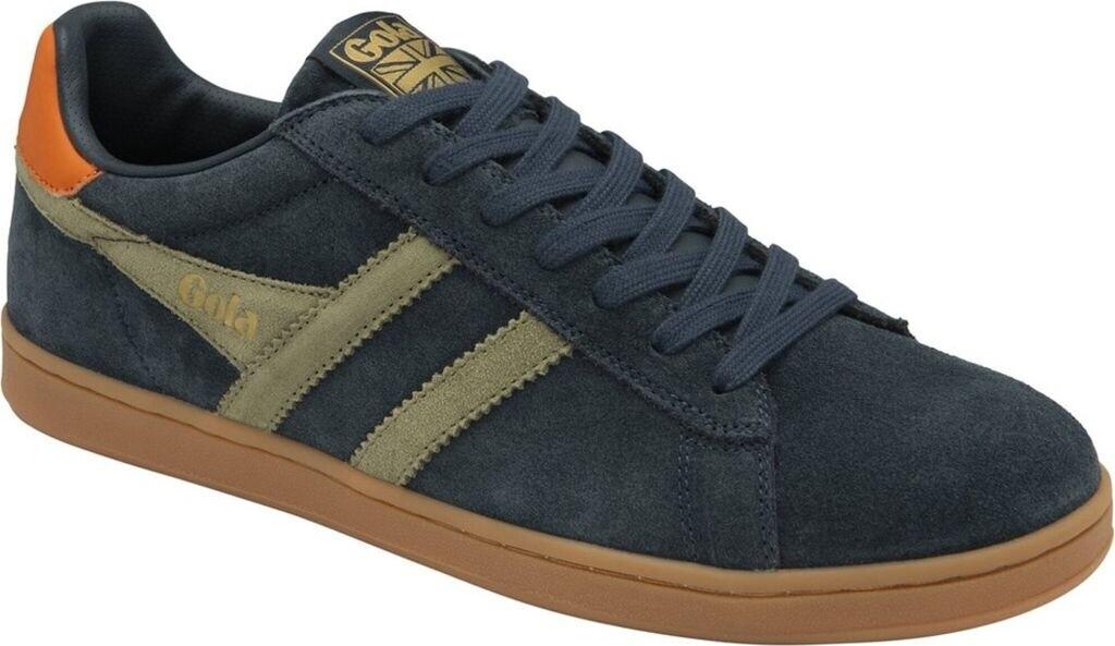 Кроссовки Gola Equipe II Suede navy/light khaki/moody orange