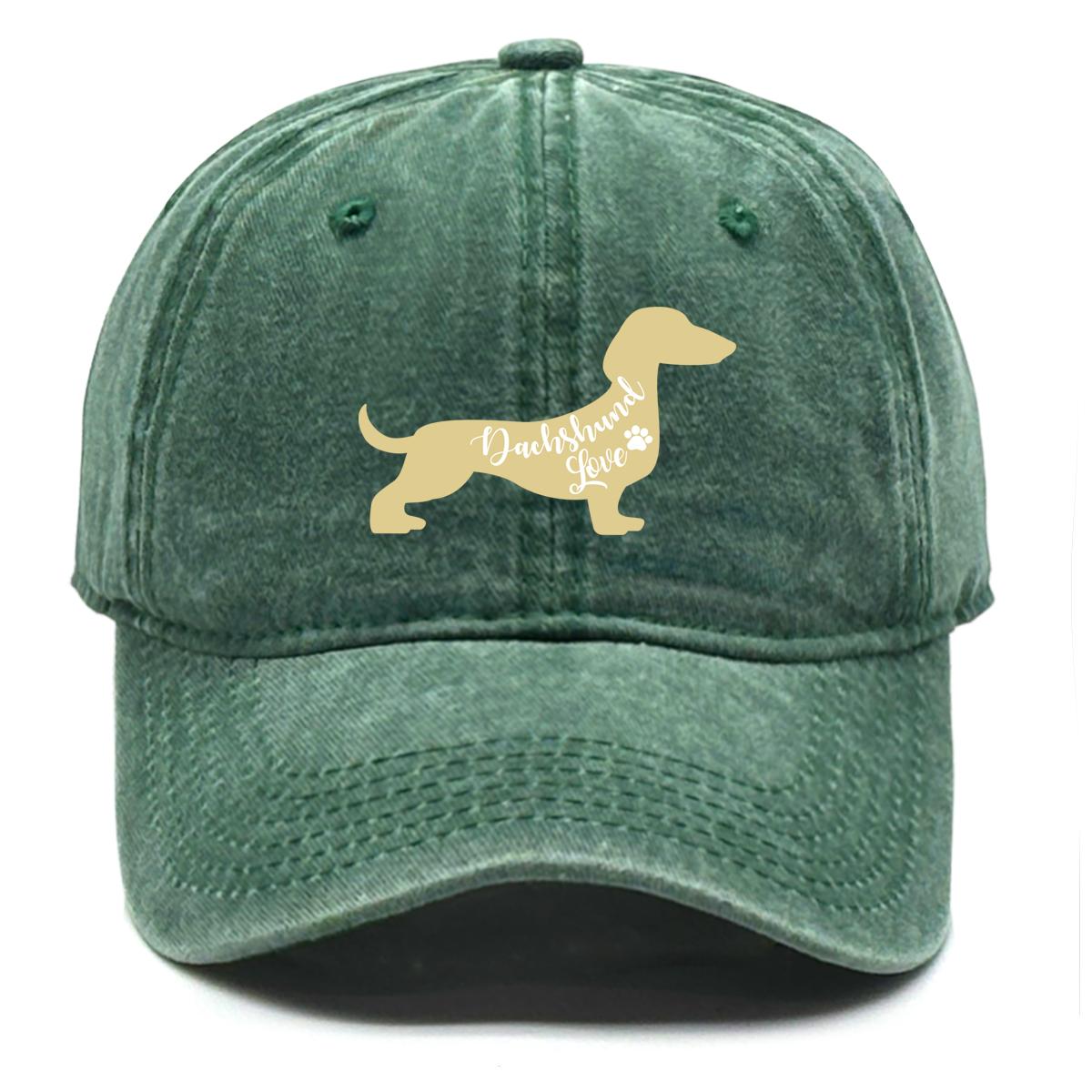 

Бейсболка-снэпбек с принтом собаки «Любовь к таксам», животное, кепка с плоским верхом, винтажная, состаренная, неэластичная, повседневная, регулируемая, солнцезащитная шляпа as the picture зелёный