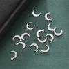5pcs Tiny Crosses Stars Hearts Charms For Jewelry Make Stainless Steel DIY Bracelet Earring Necklace Pendant Accessory