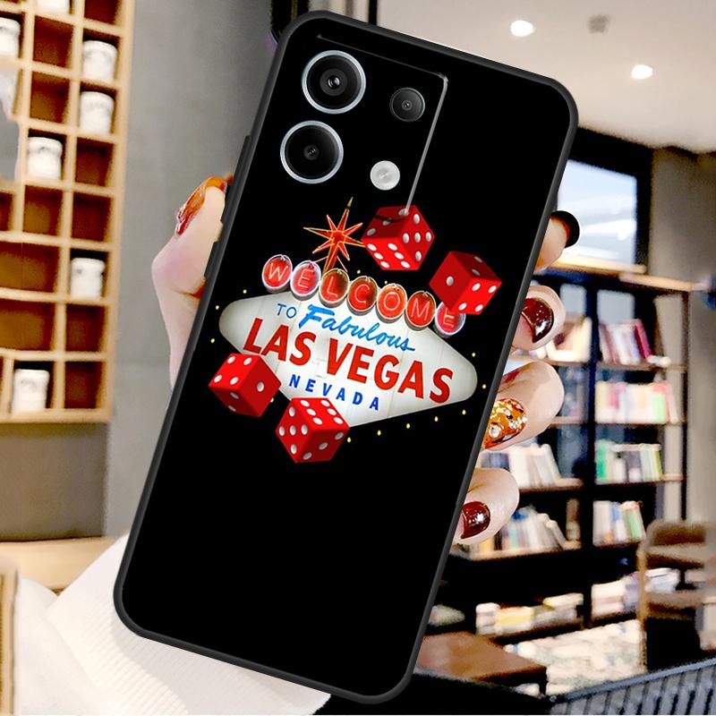Las Vegas Nevada For Xiaomi Redmi Note 14 Pro 9 10 11 12 13 15 Pro Plus Case For Redmi 15 15C 14C 12C 10C 13C
