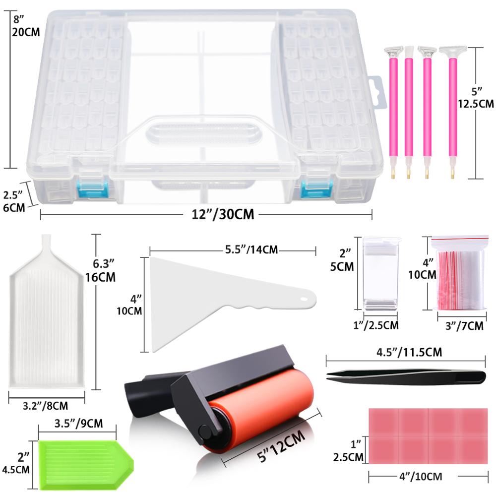 30 Punte Per Penna Diamante 5D – Accessori Per Pittura A Diamante, Plastica Morbida, Non Graffiano