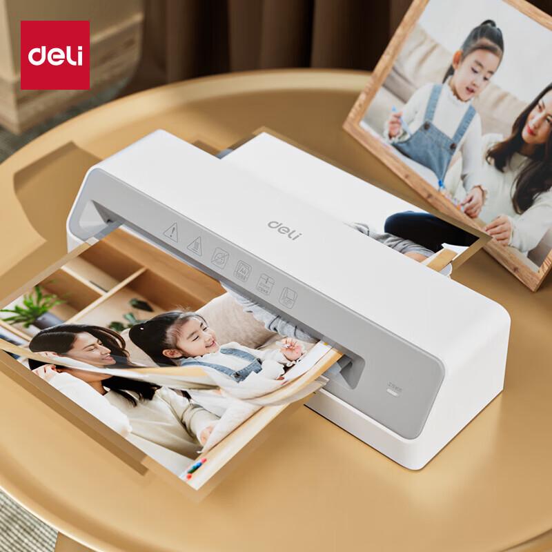 Deli Compact A4 Laminator CN plug (adapter included)