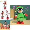 Vibrant Christmas Tree Plush Toy With Singing And Dancing Features