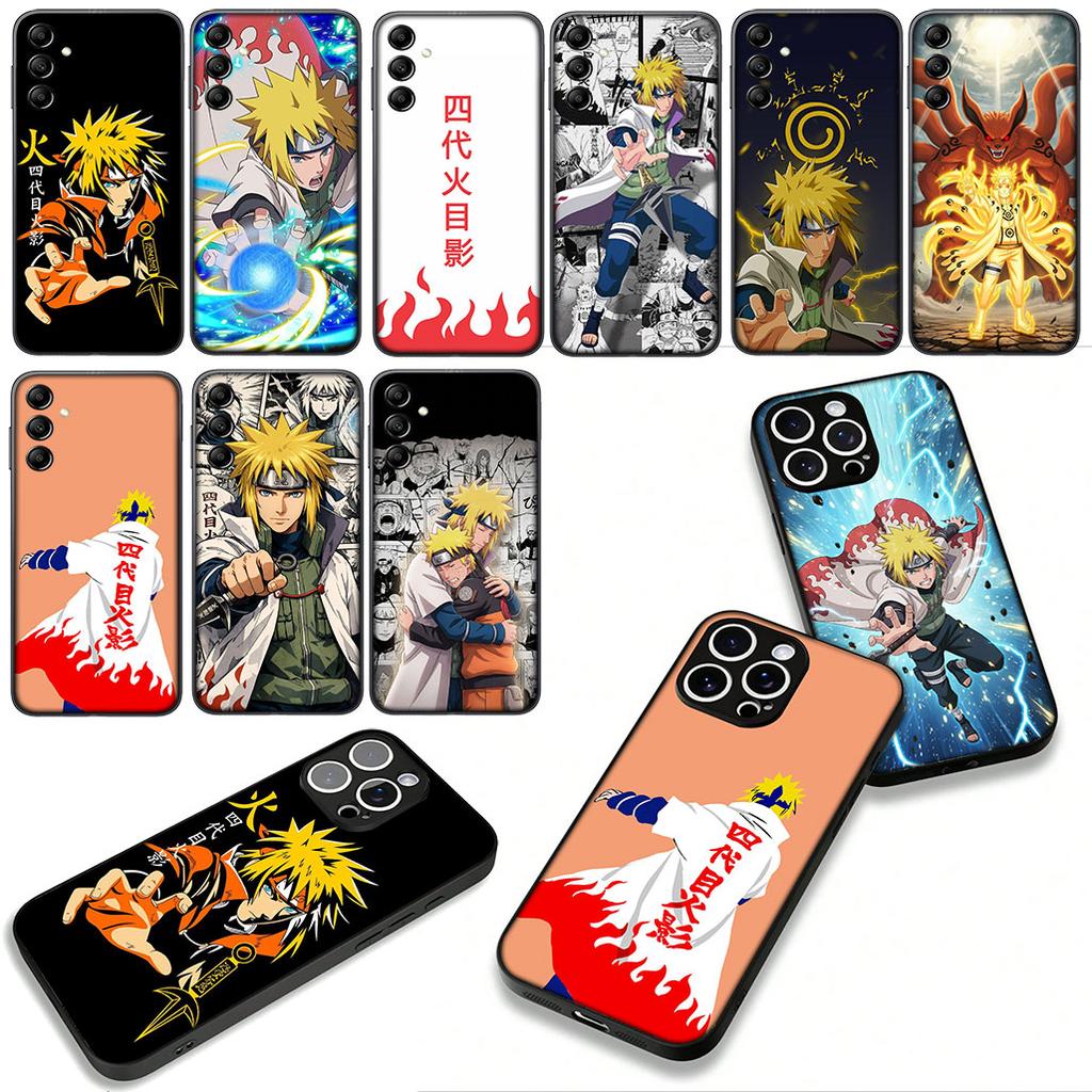 Phone Cover Anime Namikaze Minato Narutos Coque for Apple iPhone 16 15 14 Plus 13 12 Mini 17 Pro Max + ProMax 16E Air 16+ Case