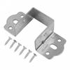 Bed Rail Brackets Heavy Duty Support Metal Hinges Fixed With Screws