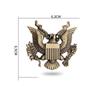 Aquila Presidente Stati Uniti Distintivo Auto Adesivi Creativi Logo Metallico Copertura Graffi Decorazione