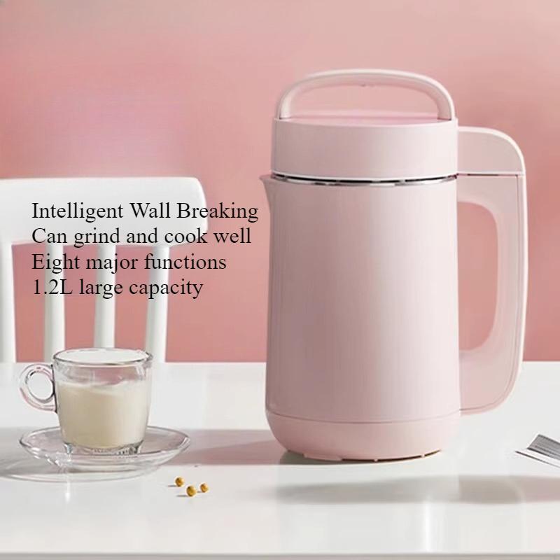 220V Soybean Milk Machine Household Full-automatic Multi-function Complementary Food Wall Breaking Machine No Filtering 220V