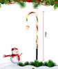 QuiExact Outdoor Solar Light Set for Christmas Waterproof Solar Christmas Lights with Automatic Stylish Santa Lights for and Lawns 8-Piece